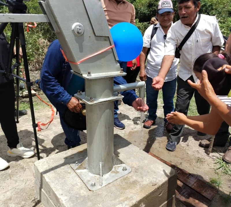 Construcción y Entrega de Pozo Artesiano - Comunidad Corralito Cuarrío