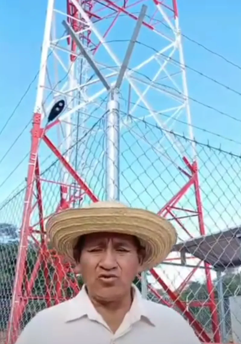 Instalación de Radio Base ENTEL y Fortalecimiento de Telecomunicaciones